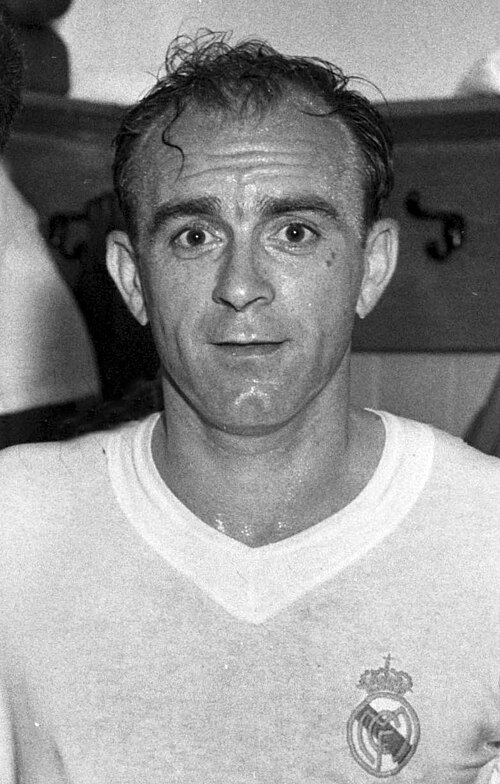Alfredo Di Stéfano con la maglia del Real Madrid, 1959