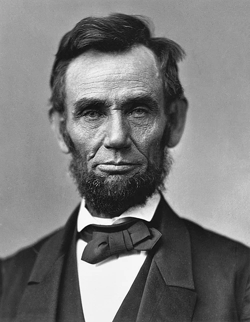 Ritratto fotografico di Abraham Lincoln nel 1863