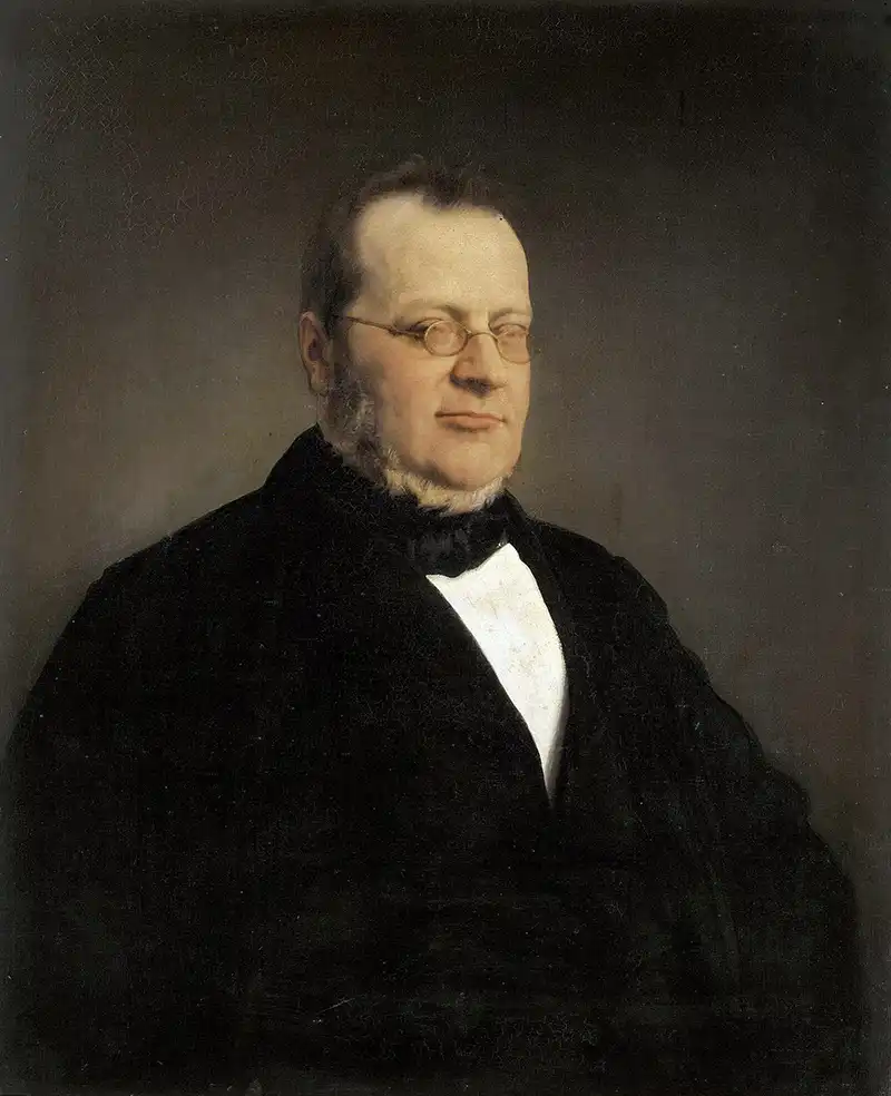Camillo Benso Conte di Cavour, ritratto di Francesco Hayez (1864)