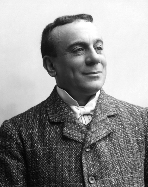 Ritratto fotografico di Eduardo Scarpetta, attore e commediografo napoletano