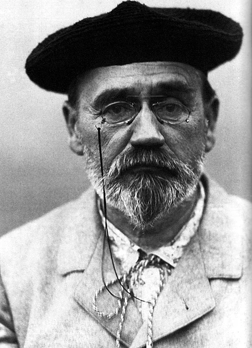 Émile Zola, autoritratto fotografico del 1902