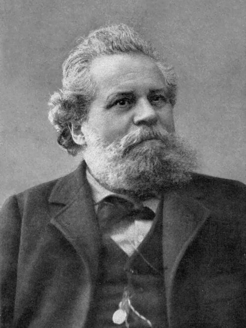 Giosuè Carducci, ritratto fotografico circa 1900