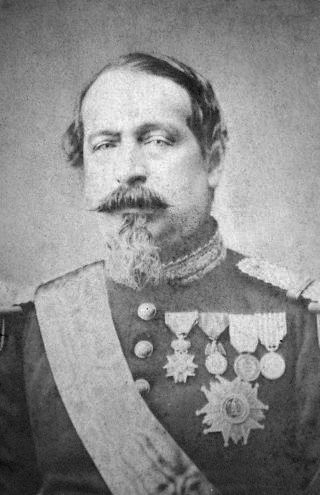 Ritratto fotografico di Napoleone III, fotografia di Pierre-Louis Pierson, 1869
