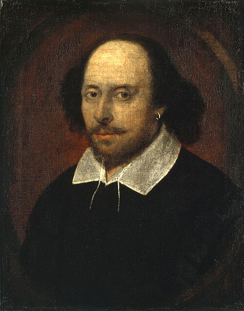 Ritratto di William Shakespeare, Chandos portrait, circa 1610