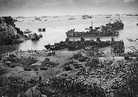 Sbarco americano a Okinawa, aprile 1945