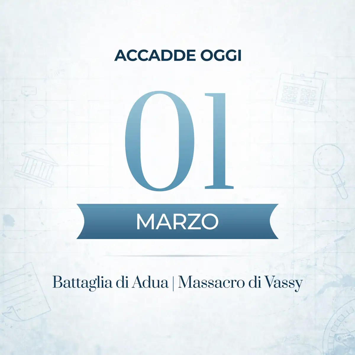 Accadde oggi: 1 marzo - eventi storici, nati famosi e curiosità