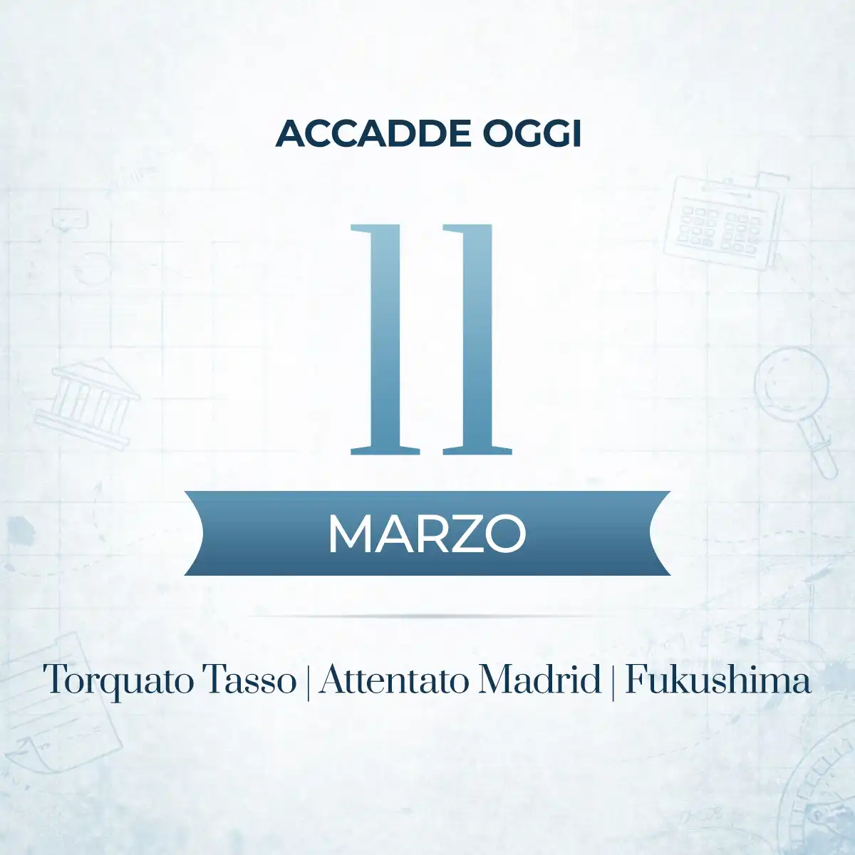 Accadde oggi 11 marzo – Tra poesia, terrore e catastrofi: una data che ha segnato il mondo