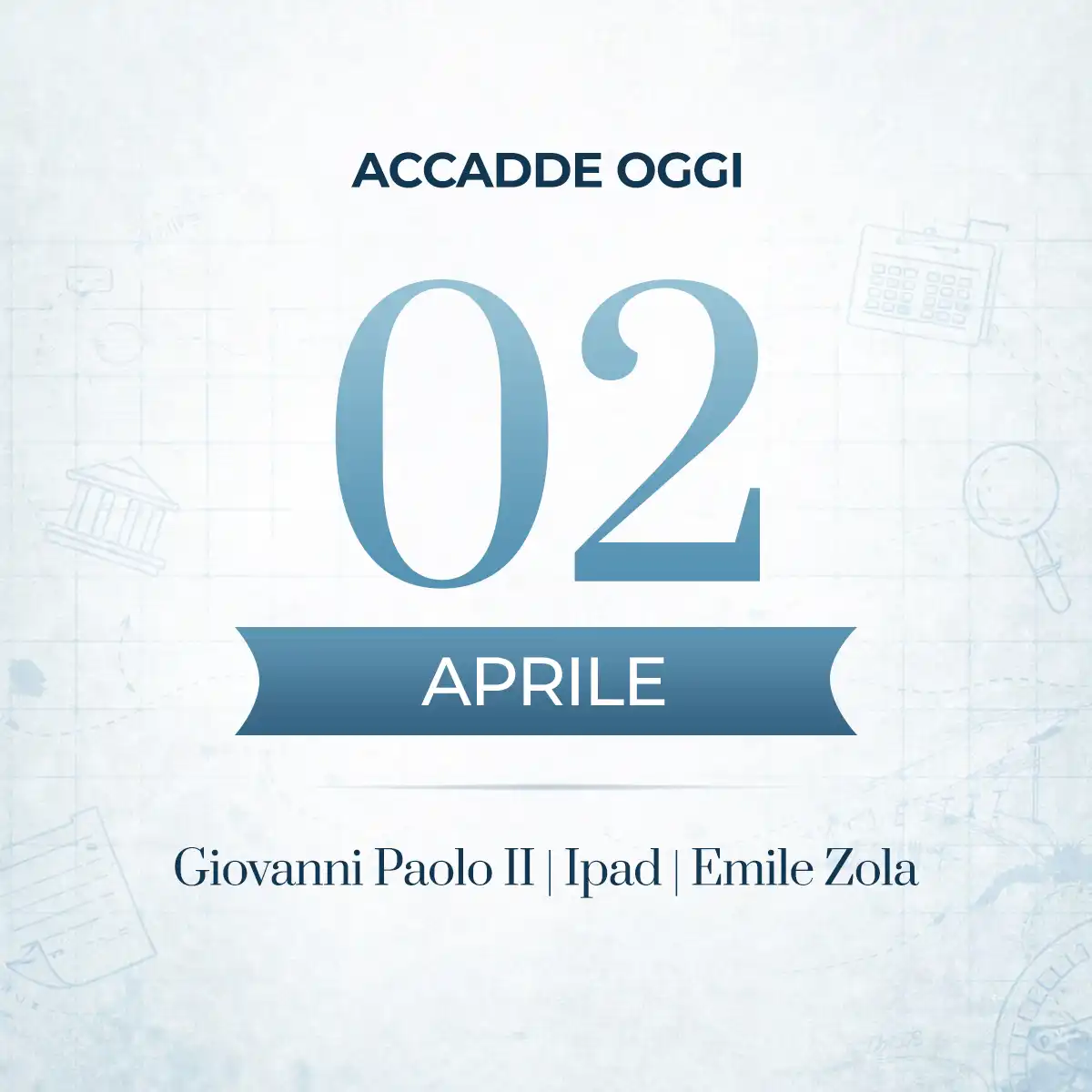 2 aprile nella storia: guerre, capolavori e grandi addii