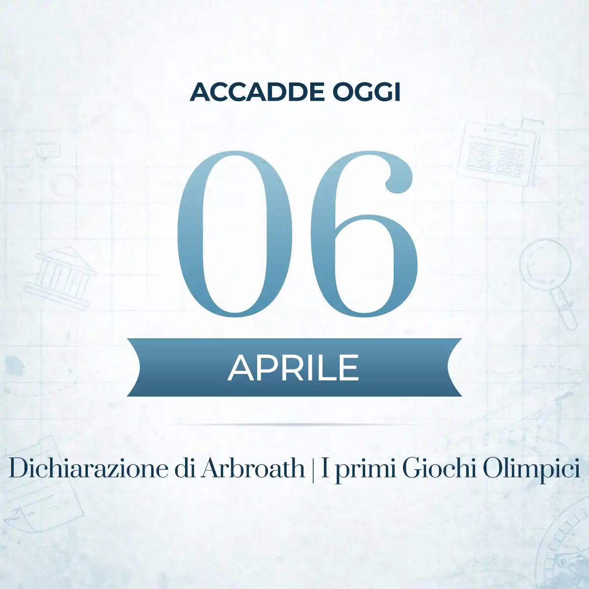 6 aprile nella storia: da Raffaello alle Olimpiadi moderne, dalla Marcia del Sale al terremoto dell'Aquila