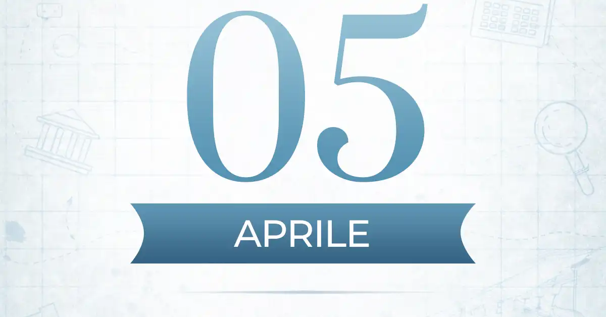 5 aprile: la storia in un giorno, tra geni, rivoluzioni e addii indimenticabili