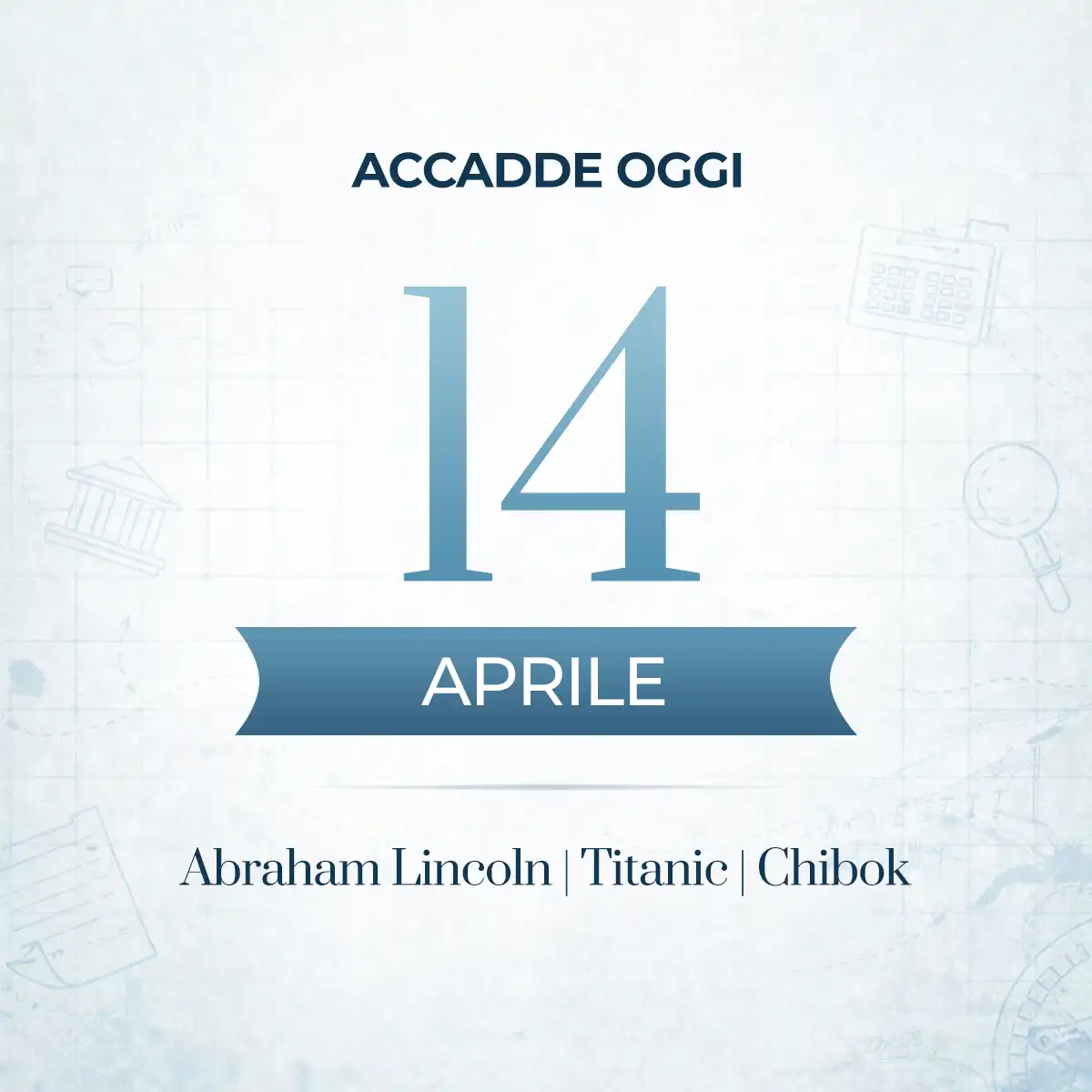 14 aprile, il giorno in cui la storia non ha risparmiato nessuno