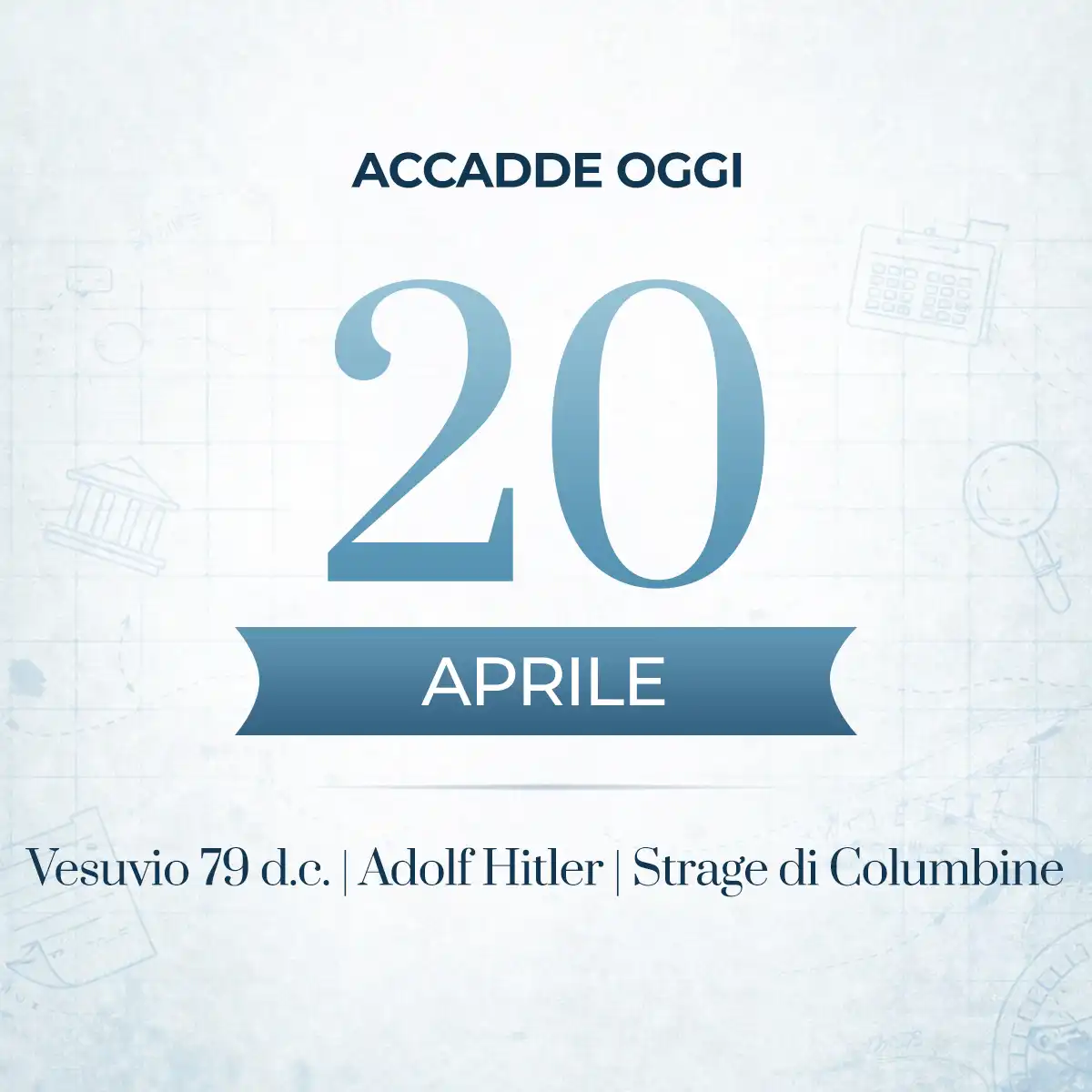 Il 20 aprile nella storia: catastrofi, conquiste e figure che hanno cambiato il mondo