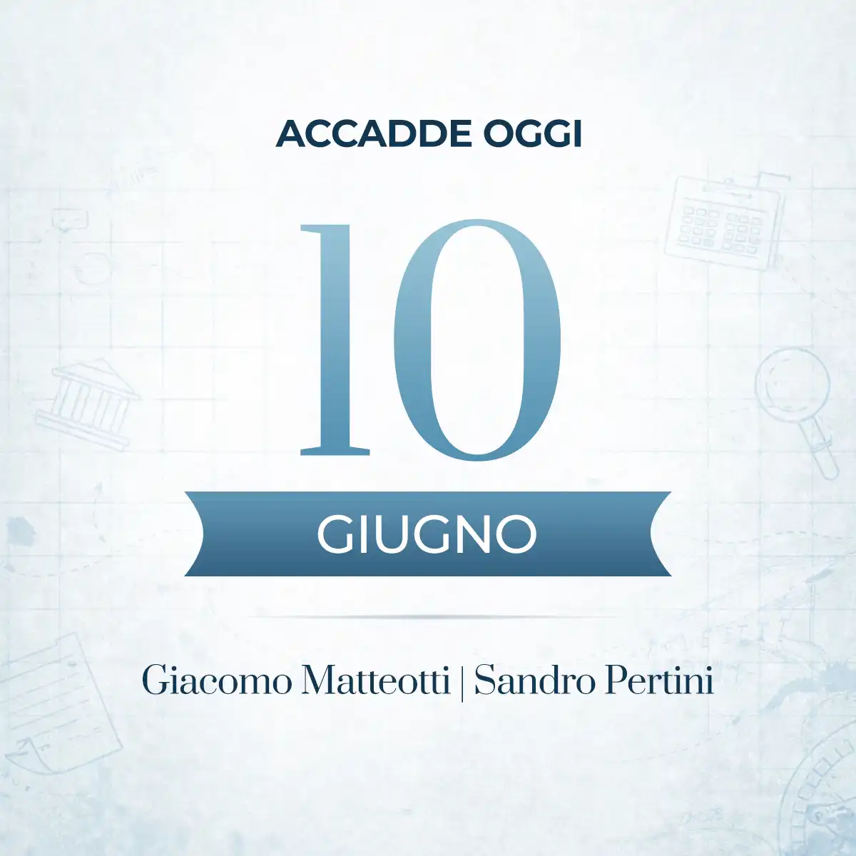 Accadde il 10 giugno: fatti storici e protagonisti della giornata