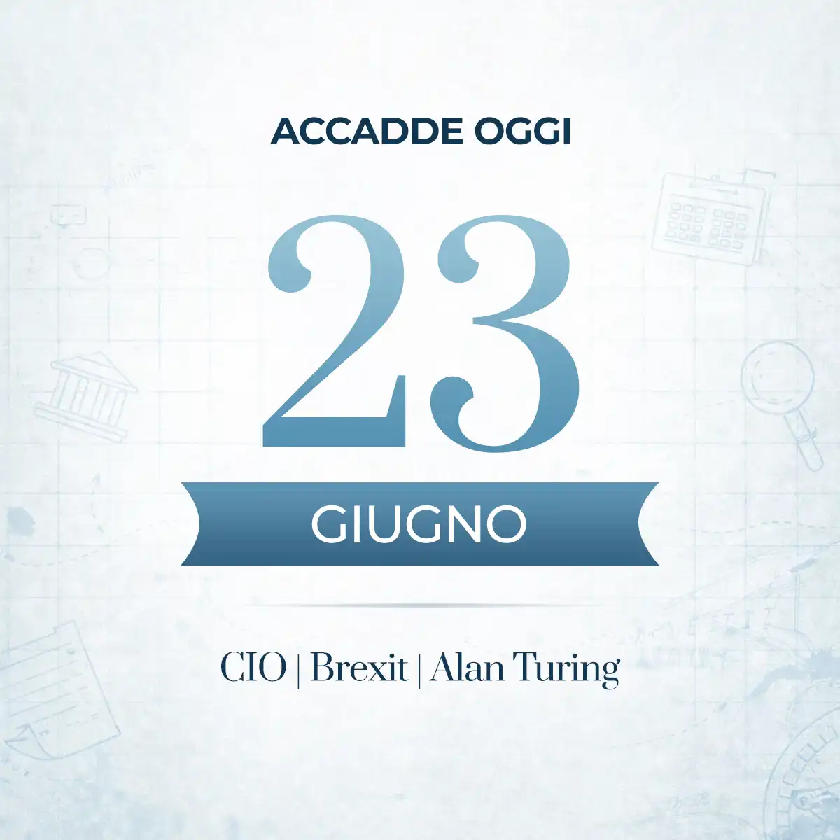 Accadde oggi 23 giugno: gli eventi storici, le nascite celebri e le curiosità di questa data