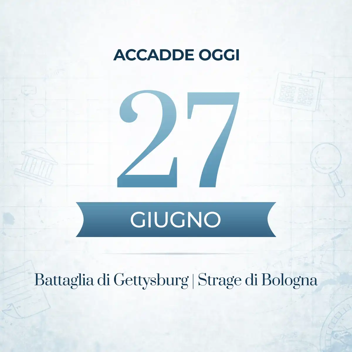 Accadde oggi 27 giugno: gli eventi storici, le ricorrenze e i personaggi che hanno reso memorabile questa data