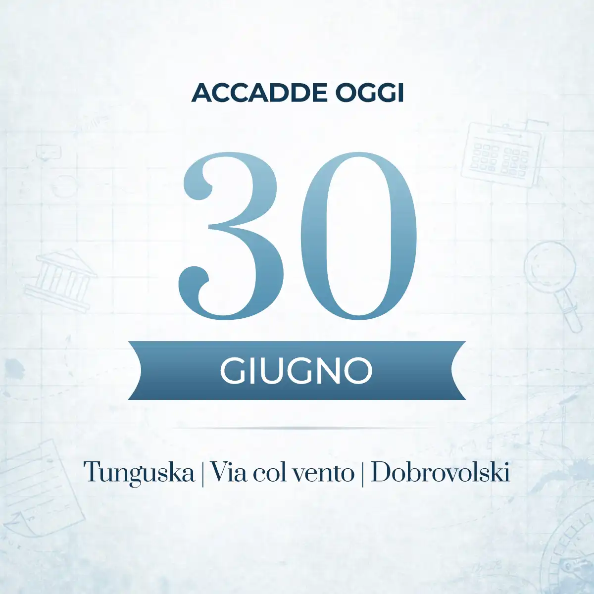 Accadde il 30 giugno: gli eventi storici da ricordare