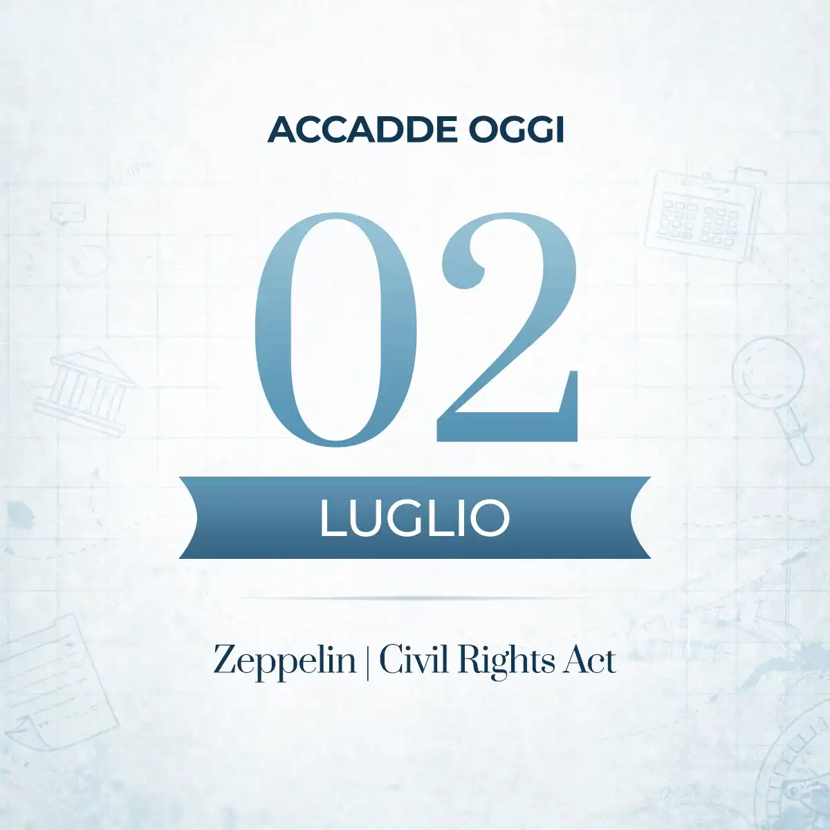 Accadde oggi, 2 luglio: i momenti che hanno cambiato il mondo