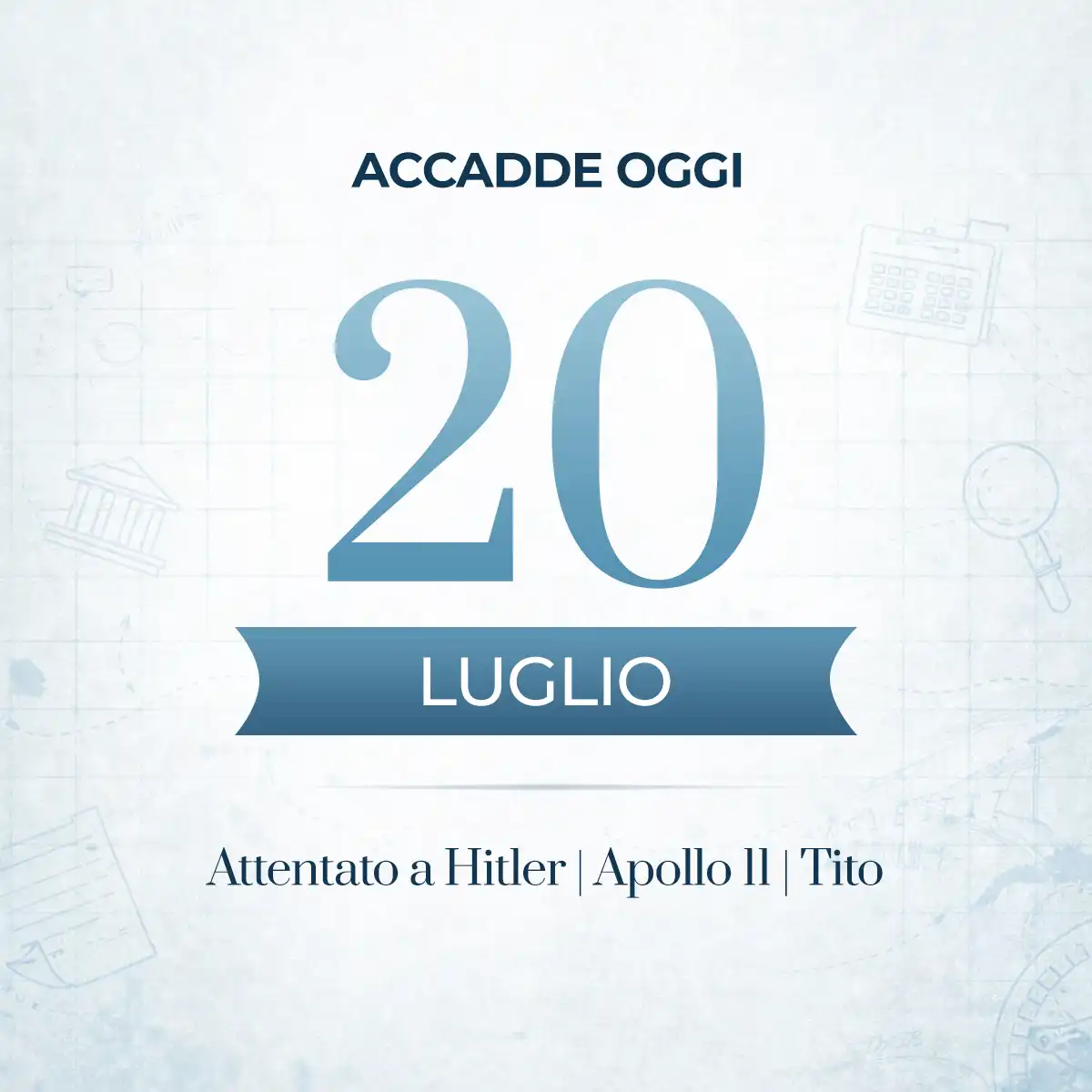 Accadde oggi: il 20 luglio tra imprese, svolte e protagonisti