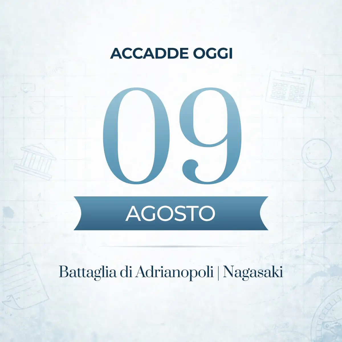 Accadde oggi 9 agosto, una giornata ricca di eventi e personaggi